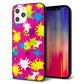 iPhone12 Pro Max 強化ガラス＆TPUスマホケース ガラプリ【MA876 ペイントピンク】