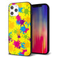 iPhone12 Pro Max 強化ガラス＆TPUスマホケース ガラプリ【MA879 ペイントイエロー】