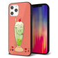 iPhone12 Pro Max 強化ガラス＆TPUスマホケース ガラプリ【MA900 クリームソーダ】