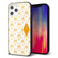 iPhone12 Pro Max 強化ガラス＆TPUスマホケース ガラプリ【MA915 パターン ネコ】
