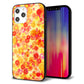 iPhone12 Pro Max 強化ガラス＆TPUスマホケース ガラプリ【SC867 リバティプリント フルールドパルファン（イエロー）】