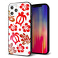 iPhone12 Pro Max 強化ガラス＆TPUスマホケース ガラプリ【SC881 ハワイアンアロハホヌ（レッド）】