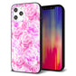 iPhone12 Pro Max 強化ガラス＆TPUスマホケース ガラプリ【SC928 ローズ ピンク】