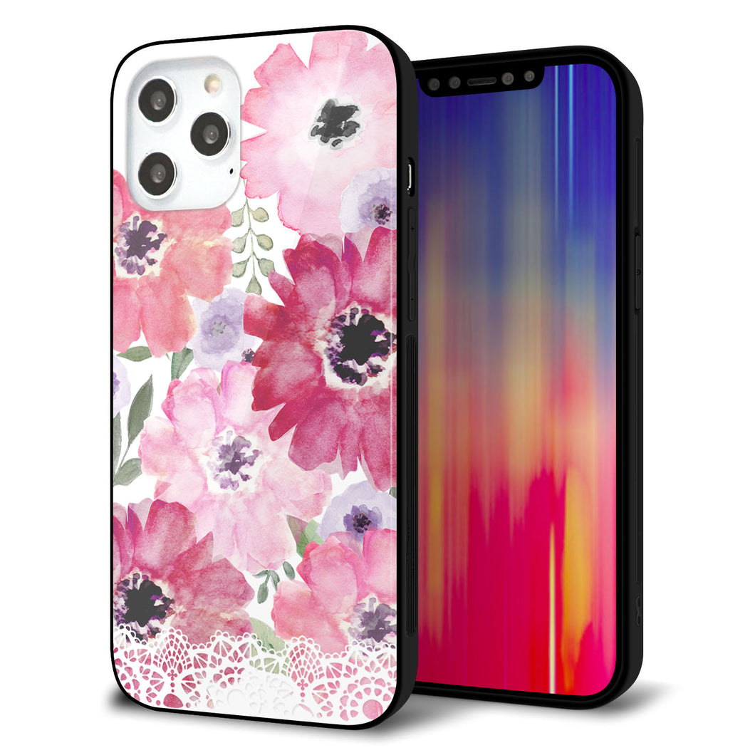 iPhone12 Pro Max 強化ガラス＆TPUスマホケース ガラプリ【SC943 ドゥ・パフューム１】