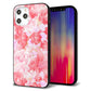 iPhone12 Pro Max 強化ガラス＆TPUスマホケース ガラプリ【VA817 はんなり色の華】