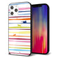 iPhone12 Pro Max 強化ガラス＆TPUスマホケース ガラプリ【YA893 ストライプネコ02 L】