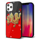 iPhone12 Pro Max 強化ガラス＆TPUスマホケース ガラプリ【YC901 和竜02】