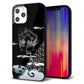 iPhone12 Pro Max 強化ガラス＆TPUスマホケース ガラプリ【YC906 雲竜01】