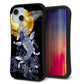 iPhone14 スマホケース 「SEA Grip」 グリップケース Sライン 【1030 月と鯉】 UV印刷
