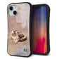 iPhone14 スマホケース 「SEA Grip」 グリップケース Sライン 【HA173 メインクーン+くすみカラー】 UV印刷