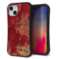 iPhone14 スマホケース 「SEA Grip」 グリップケース Sライン 【KM870 大理石RD】 UV印刷