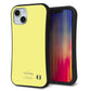 iPhone14 スマホケース 「SEA Grip」 グリップケース Sライン 【KM897 パステルカラー(パステルイエロー)】 UV印刷