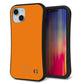 iPhone14 スマホケース 「SEA Grip」 グリップケース Sライン 【KM906 ポップカラー(オレンジ)】 UV印刷