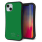 iPhone14 スマホケース 「SEA Grip」 グリップケース Sライン 【KM907 ポップカラー(グリーン)】 UV印刷