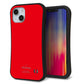 iPhone14 スマホケース 「SEA Grip」 グリップケース Sライン 【KM915 ポップカラー(レッド)】 UV印刷