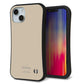 iPhone14 スマホケース 「SEA Grip」 グリップケース Sライン 【KM928 くすみカラー ベージュ】 UV印刷