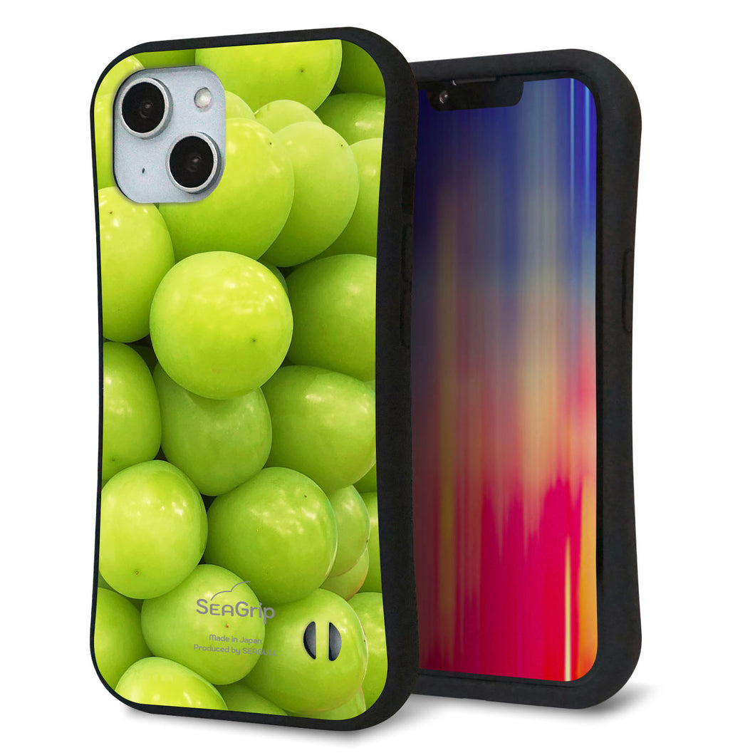 iPhone14 スマホケース 「SEA Grip」 グリップケース Sライン 【MA880 マスカット】 UV印刷