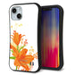 iPhone14 スマホケース 「SEA Grip」 グリップケース Sライン 【SC848 ユリ（オレンジ）】 UV印刷