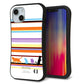 iPhone14 スマホケース 「SEA Grip」 グリップケース Sライン 【YA887 ストライプネコ01】 UV印刷
