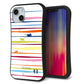 iPhone14 スマホケース 「SEA Grip」 グリップケース Sライン 【YA893 ストライプネコ02 L】 UV印刷