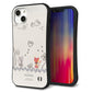 iPhone14 Plus スマホケース 「SEA Grip」 グリップケース Sライン 【1103 クラフト写真ネコ】 UV印刷