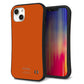 iPhone14 Plus スマホケース 「SEA Grip」 グリップケース Sライン 【KM917 レトロカラー(ダークオレンジ)】 UV印刷