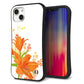 iPhone14 Plus スマホケース 「SEA Grip」 グリップケース Sライン 【SC848 ユリ（オレンジ）】 UV印刷