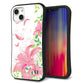 iPhone14 Plus スマホケース 「SEA Grip」 グリップケース Sライン 【SC849 ユリ（ピンク）】 UV印刷