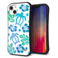 iPhone14 Plus スマホケース 「SEA Grip」 グリップケース Sライン 【SC880 ハワイアンアロハホヌ（ブルー）】 UV印刷
