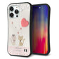 iPhone14 Pro Max スマホケース 「SEA Grip」 グリップケース Sライン 【1104 クラフト写真ネコ（ハートM）】 UV印刷