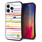 iPhone14 Pro Max スマホケース 「SEA Grip」 グリップケース Sライン 【YA893 ストライプネコ02 L】 UV印刷