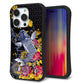 iPhone14 Pro スマホケース 「SEA Grip」 グリップケース Sライン 【1028 牡丹と鯉】 UV印刷