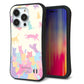 iPhone14 Pro スマホケース 「SEA Grip」 グリップケース Sライン 【AG885 ネコ積もり マルチカラー】 UV印刷