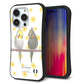 iPhone14 Pro スマホケース 「SEA Grip」 グリップケース Sライン 【HA274 オカメインコ 花】 UV印刷