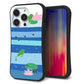 iPhone14 Pro スマホケース 「SEA Grip」 グリップケース Sライン 【HA280 カエルとオタマ】 UV印刷