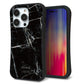 iPhone14 Pro スマホケース 「SEA Grip」 グリップケース Sライン 【KM867 大理石BK】 UV印刷