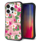 iPhone14 Pro スマホケース 「SEA Grip」 グリップケース Sライン 【SC882 ハワイアンアロハレトロ（ピンク）】 UV印刷