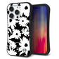 iPhone14 Pro スマホケース 「SEA Grip」 グリップケース Sライン 【SC915 花柄モノトーン 04】 UV印刷