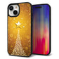 iPhone15 強化ガラス＆TPUスマホケース ガラプリ【590 光の塔】