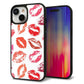iPhone 15 強化ガラス＆TPUスマホケース ガラプリ【734 キスkissキス】