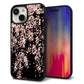 iPhone 15 強化ガラス＆TPUスマホケース ガラプリ【1244 しだれ桜】
