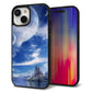 iPhone15 強化ガラス＆TPUスマホケース ガラプリ【1270 広がる宇宙】