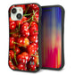 iPhone15 スマホケース 「SEA Grip」 グリップケース Sライン 【MA883 チェリー】 UV印刷