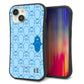 iPhone15 スマホケース 「SEA Grip」 グリップケース Sライン 【MA917 パターン ペンギン】 UV印刷