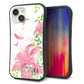 iPhone15 スマホケース 「SEA Grip」 グリップケース Sライン 【SC849 ユリ（ピンク）】 UV印刷