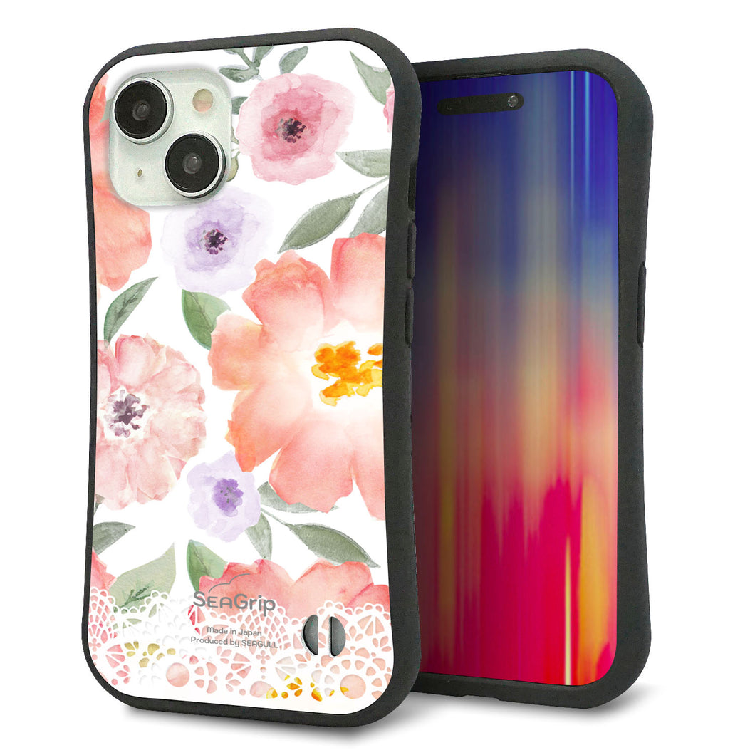 iPhone15 スマホケース 「SEA Grip」 グリップケース Sライン 【SC944 ドゥ・パフューム２】 UV印刷