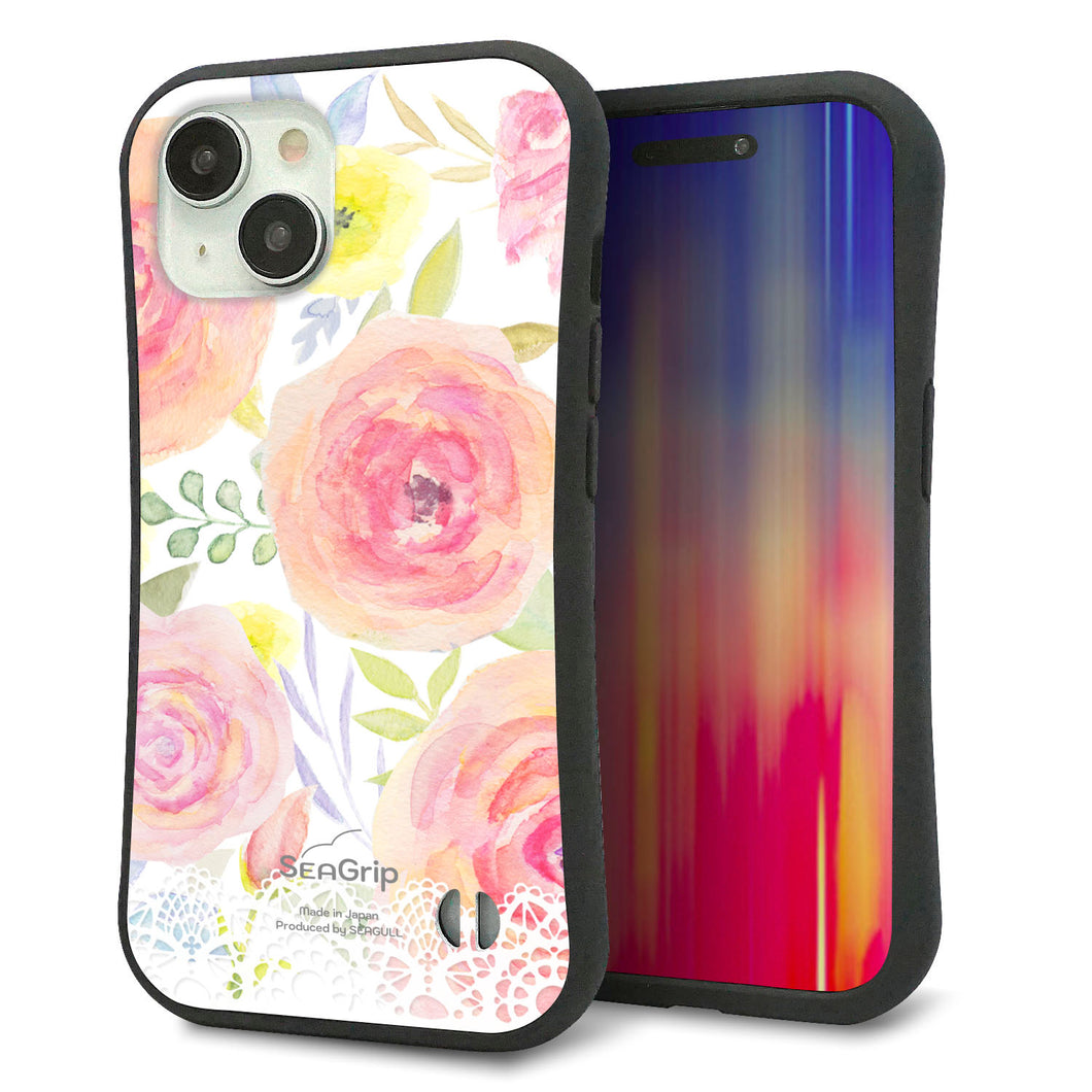 iPhone15 スマホケース 「SEA Grip」 グリップケース Sライン 【SC945 ドゥ・パフューム３】 UV印刷