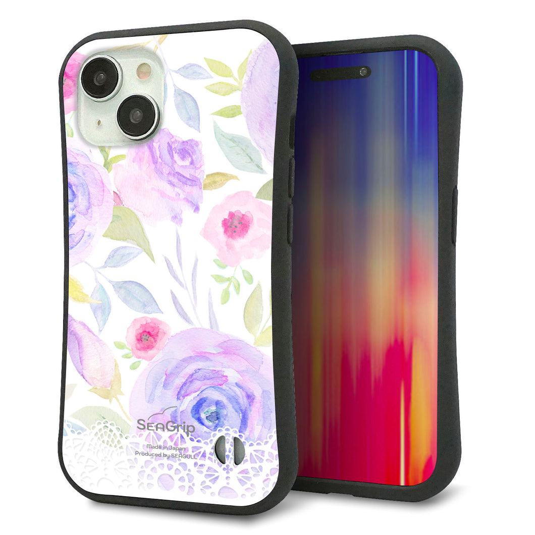 iPhone15 スマホケース 「SEA Grip」 グリップケース Sライン 【SC946 ドゥ・パフューム４】 UV印刷