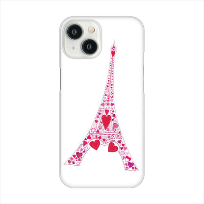 iPhone15 高画質仕上げ 背面印刷 ハードケースLOVE フランス