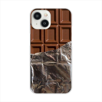 iPhone15 高画質仕上げ 背面印刷 ハードケース板チョコ